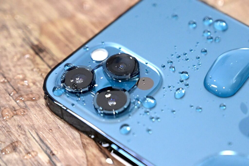 iPhone molhado há solução